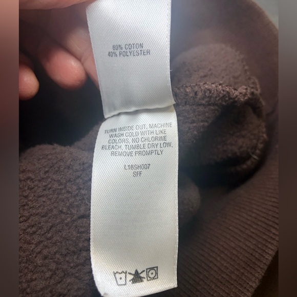 CABELA’S LEGENDARY OUTFITTERS PULLOVER BROWN HOODIE - Picture 9 of 10